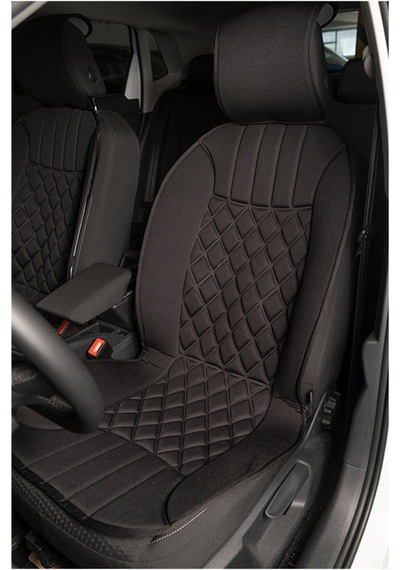 Elegance Oto Koltuk Minderi Siyah 2'li Set