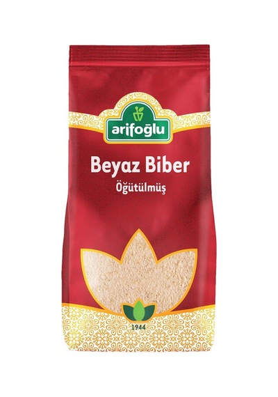 Arifoğlu Beyaz Biber 250g Öğütülmüş - Keskin Aroma, Hafif Tat - 4 Adet Tarı