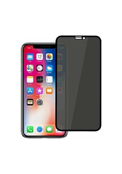 Apple Uyumlu   iPhone 12 Pro Max Tam Koruma Hayalet Ekran 9H Hd Görüntü