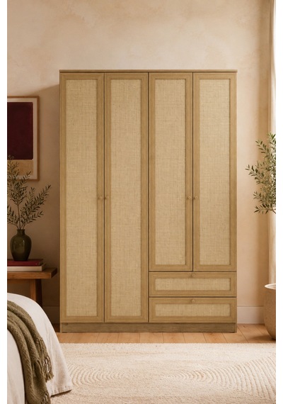 Home Sona 4 Kapaklı Gardırop 137x210x52 Cm Çok Renkli - 912278450 Çok Renkli Home Sona 4 Kapaklı Gardırop 137x210x52 Cm Çok Renkli - 912278450 Çok Renkli