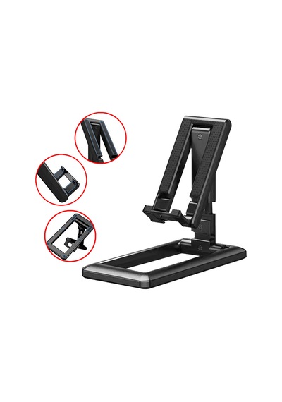 Thentech Masaüstü Kaymaz Hizalanabilir Telefon Tablet Tutucu Stand