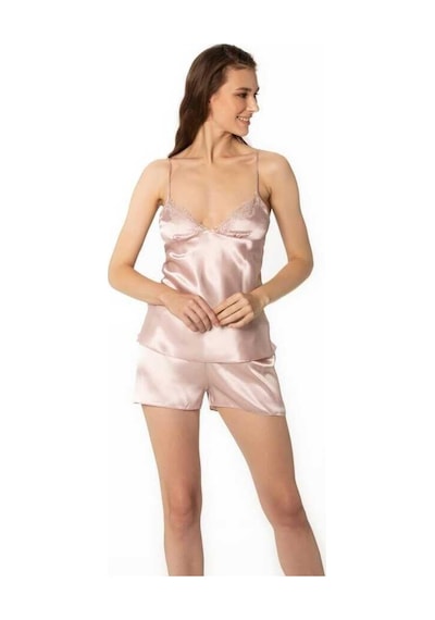 Pierre Cardin Pudra Altılı Çeyiz Gecelik Sabahlık Set 6960 Pudra