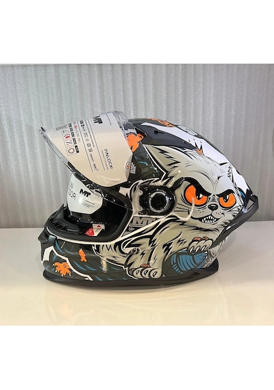 Mt Helmets Kask Mt Braker Sv The Kıng A7 Parlak Mavi Parlak Mavi