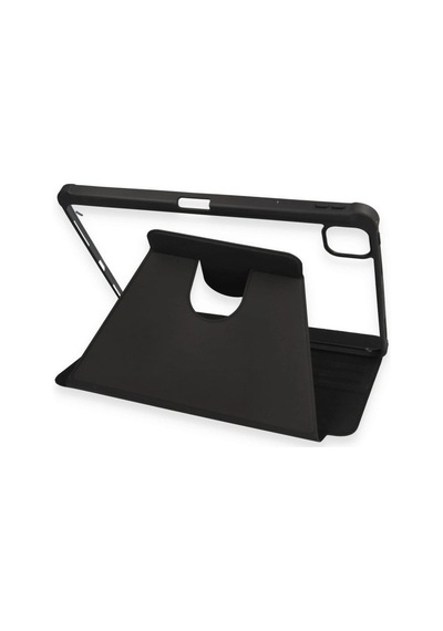 Northcity Apple Uyumlu İpad Pro 11 2021 Kılıf Ling 360 Kalemlikli Tablet Kılıf - Siyah Klavyeli Kılıf