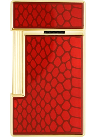 S.t. Dupont Slimmy Kırmızı Çakmak 28075 Altın