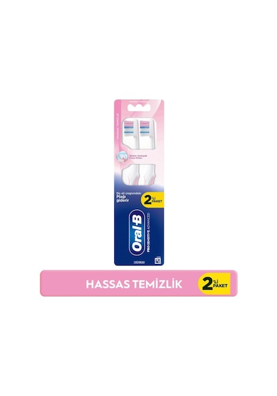 Oral-b Pro-sensitive Advanced Hassas Temizlik Diş Fırçası 2 Li Paket