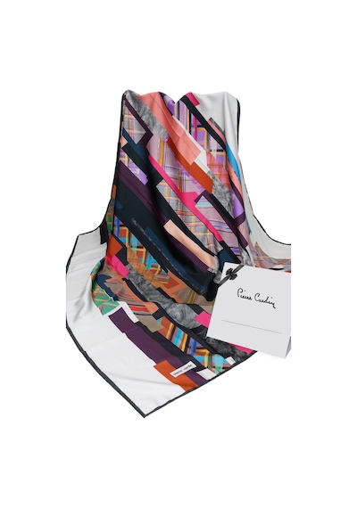 Aker Pierre Cardin Polyester Twill Eşarp -7669799 Çok Renkli