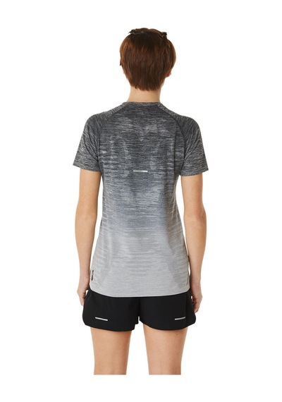 Asics SEAMLESS SS TOP Gri Women Kısa Kollu Tshirt 2012C385-020