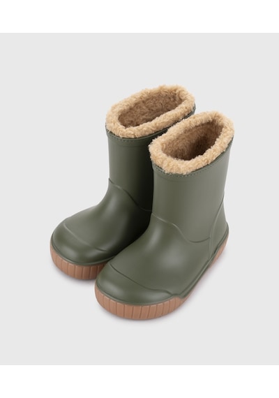 İgor Igor W10360-042 Pau Borreguito Unisex Çocuk Yağmur Çizmesi Haki