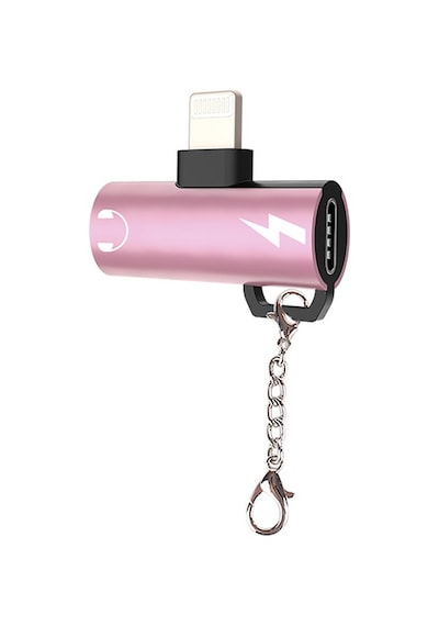 Ally Lightning to Dual Lightning Dönüştürücü Adaptör Rose Gold
