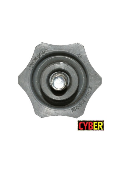 M8X20 Civatalı Model No:2 Plastik Sıkma Kolu Gri