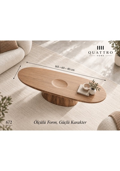 Lunessa 672 Ahşap Orta Sehpa Abanoz Lunessa 672 Ahşap Orta Sehpa Abanoz