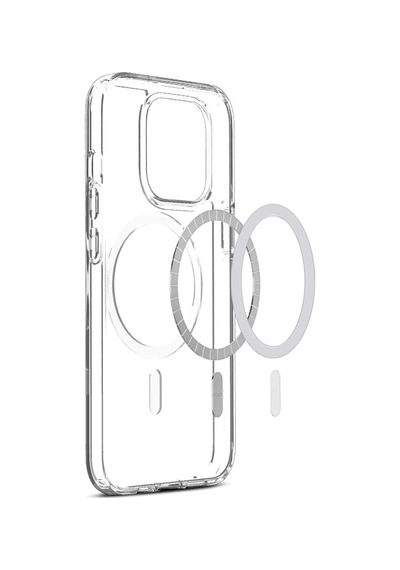 Apple Uyumlu iPhone 14 Pro Max Kilif Magsafe Destekli Seffaf Silikon Kapak 558843819