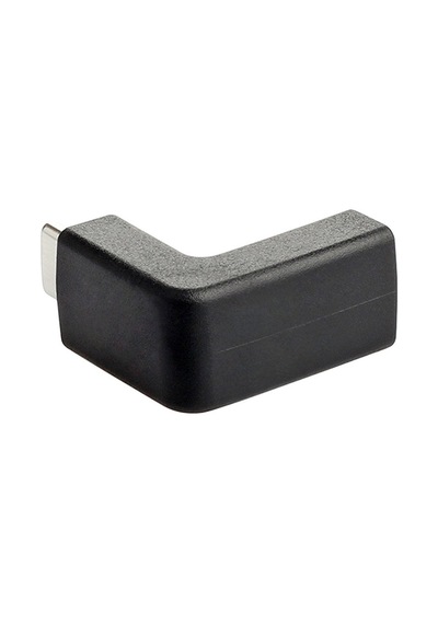 Tabletler, Dizüstü Bilgisayarlar Ve Akıllı Telefonların Esnek Bağlantısı İçin Erkek İla Kadın Tasarımı İle 90 Derece Usb C Adaptörü