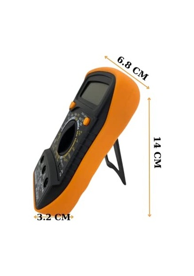 Xl830l Dijital Multimetre Led Ekranlı Avometre Mini Ölçü Aleti 9v Pil Hediyeli Cep Multimetresi