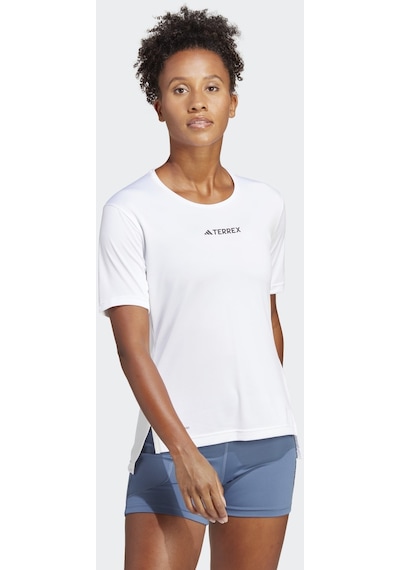 Adidas Terrex Multi Kadın Beyaz Antrenman Tişörtü Hm4040