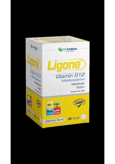 Ligone Vitamin B12 30 Çiğneme Tablet