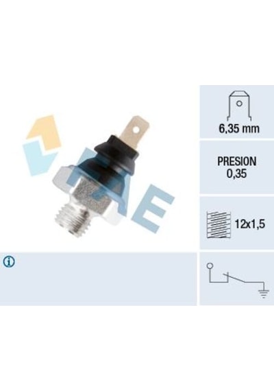 Fae 11200 Basınç Sensörü Yağ Bmw M10 20 Mercedes Benz 104 111 601 602 606 85 1354273 -