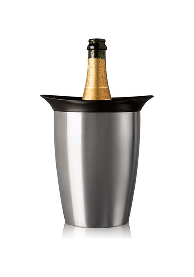 Vacu Vin 3647360 Aktif Şampanya Soğutucu Elegant Paslanmaz Çelik
