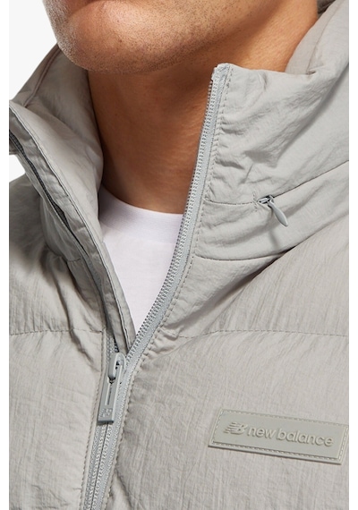New Balance Nb Lifestyle Men Jacket Erkek Gri Mont - Mnj3430