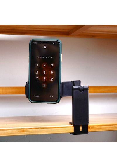 Katlanır Masaüstü Telefon Tutucu Kıskaçlı Tutucu Hl-141