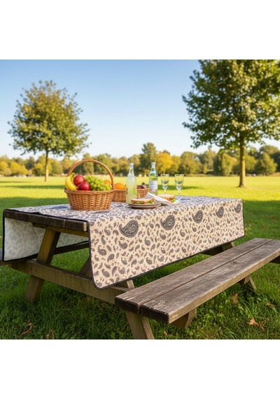 Mavera Taşınabilir Kamp Ve Piknik Örtüsü - Su Geçirmez Kalı 150x180 CM Çok Amaçlı Kullanım