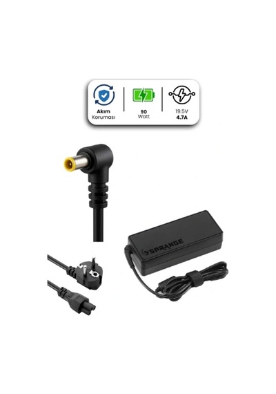 19.5v 4.7a 6.5 4.4mm 90w Sony İçin Laptop Adaptör Renkli
