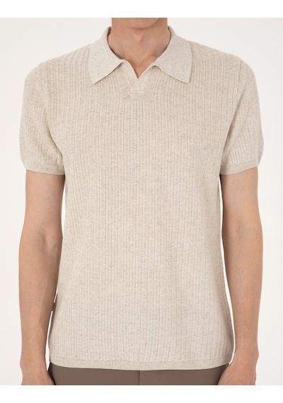 Pierre Cardin Erkek Bej Kazak /triko 50305972-vr011 Bej