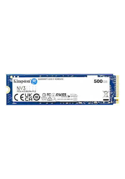 Kingston 500gb Nv3 Pcıe 4.0 Nvme M.2 2280 Ssd Disk Snv3s-500g Ssd Disk