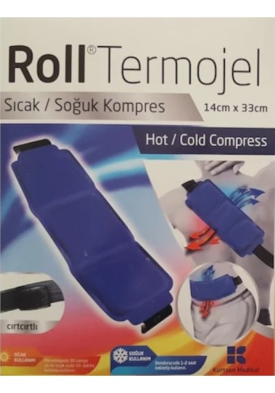 Roll Termojel Bel Sıcak Soğuk Kompres Jel 14X33 Termofor Kompress