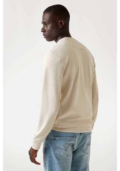 Guess Erkek Sweatshirt Bej