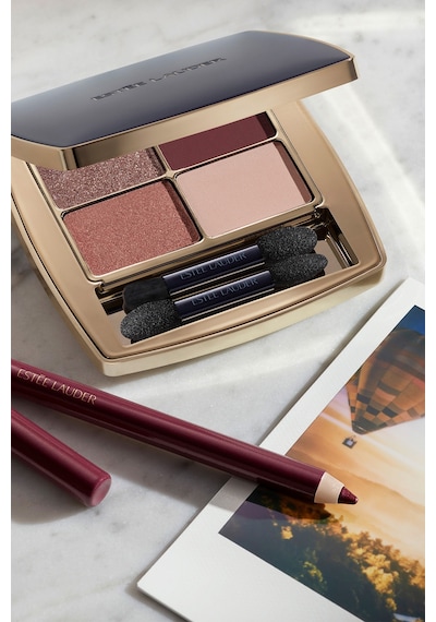 Estee Lauder Göz Farı - Pure Color Envy Luxe Eyeshadow Quad Göz Far Paleti - Renk: 07 Boho Rose - 6 G