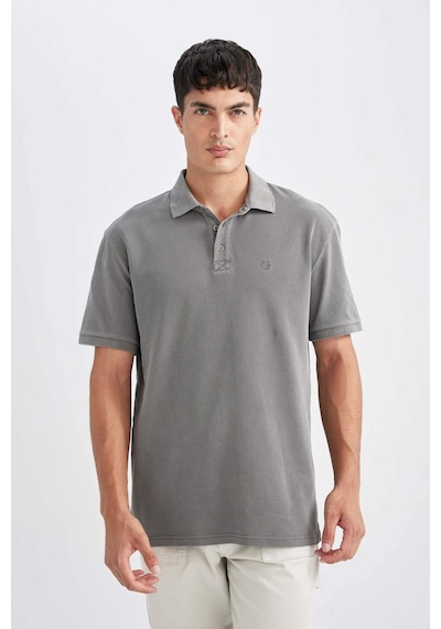 DeFacto New Regular Fit Kısa Kollu Pike Polo Tişört D5992AX24SMGR160