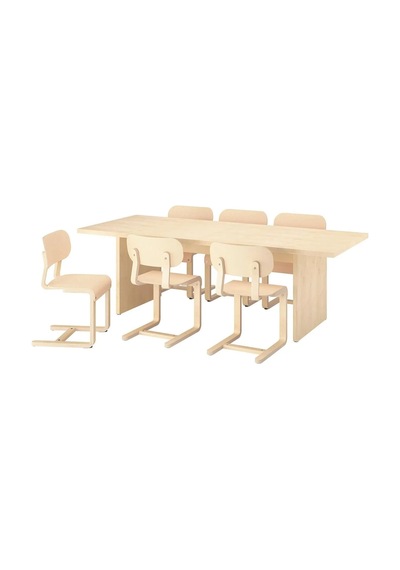 Ikea Huş Şık Yemek Masası - Yemek Masası Takımı Diğer