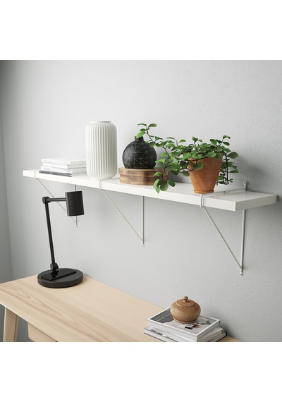 Ikea Bergshult/pershult Duvar Rafı 120x20 Cm Beyaz