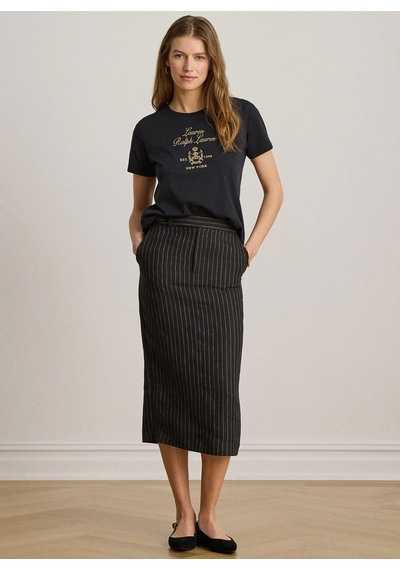 Lauren Ralph Lauren T-shirt, L, Siyah