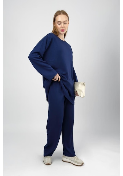 Kadın Modal Tencel Tunik Pantolon Takım Laci