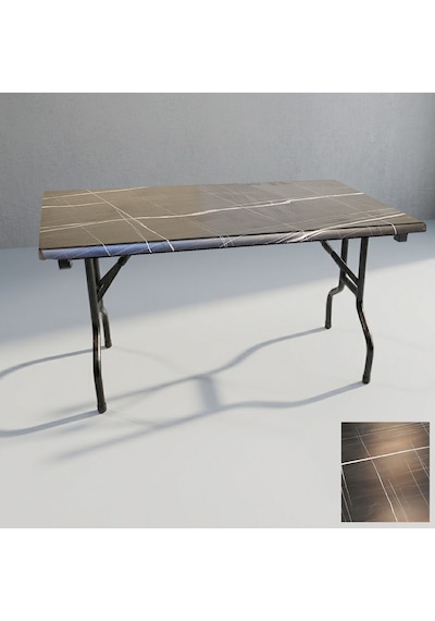 Banket Katlanır Masa Werzalit, Allzalit. Vermodin Tabla 80x140 - Palazzo Çok Renkli