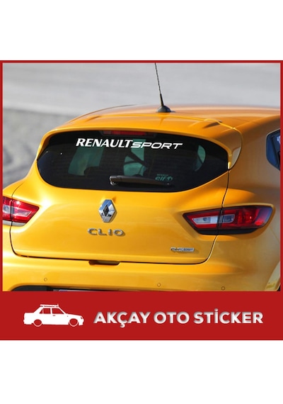 (2 Adet) Renault Sticker Renault Sport Sticker Oto Sticker