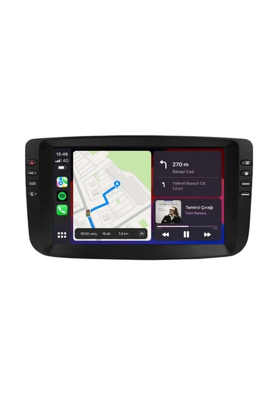 Fiat Punto 2012-2018 Android Multimedya Carplay Android Auto Navigasyon Kameralı 8gb Ram 128gb Pro 9"