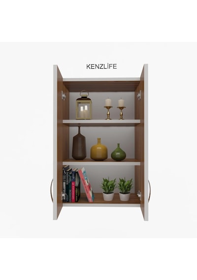 Zkenzlife mutfak dolabı idil 090.060.32 cvz 2 raflı kapaklı ofis banyo kiler evrak kitaplık Zkenzlife mutfak dolabı idil 090.060.32 cvz 2 raflı kapaklı ofis banyo kiler evrak kitaplık