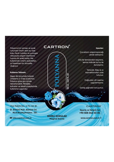 Cartron Oto Kokusu Sprey Polyanna 150ml