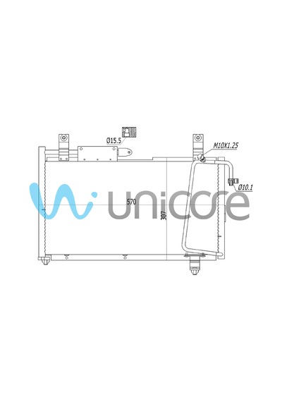 Klima Radyatörü Suzukı Swıft 1.3 1989-2001 525 290 / 95310-60em1