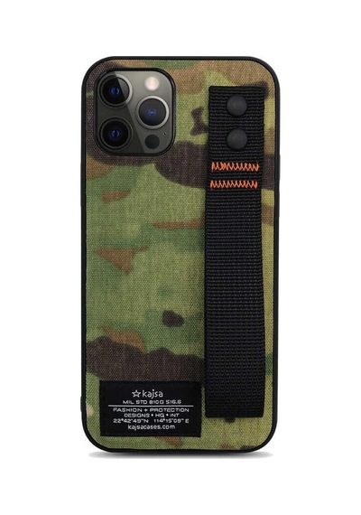 Kajsa Apple Uyumlu iPhone 12 Pro Max Kılıf Kajsa Cordura Serisi Military Kapak ZORE-218938