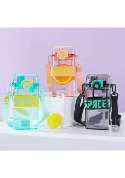 Shotay Su Matarası Space Tritan Turkuaz 500ml