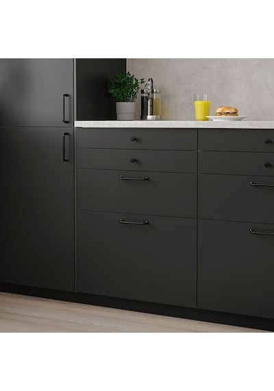 Ikea Nıckebo Çekmece Ön Paneli, Mat Antrasit, 60x10 Cm