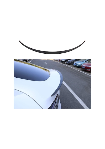 Autogp Tesla Model Y Bagaj Üstü Spoiler Siyah Boyalı Agp-bg-1056