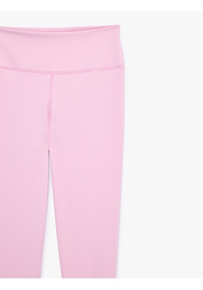 Koton Yüksek Bel Slim Fit Spor Tayt Pembe 6sak40301nk Gül