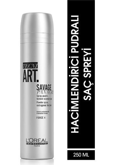L'Oréal Professionnel Tecni Art Savage Panache Pudralı Hacimlendirici Saç Spreyi 250 ML