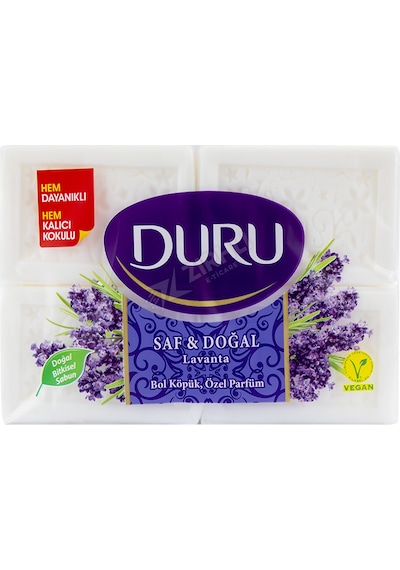 4 Adet Duru Lavanta Sabunu 600 Gr Diğer